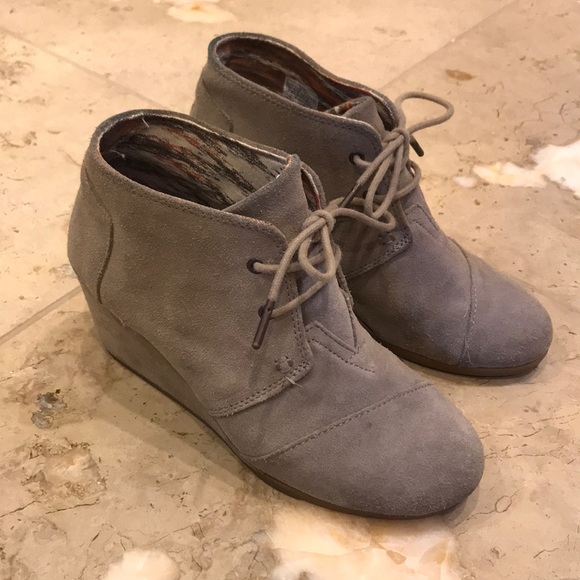 Toms |🍂wedge booties - Picture 3 of 7